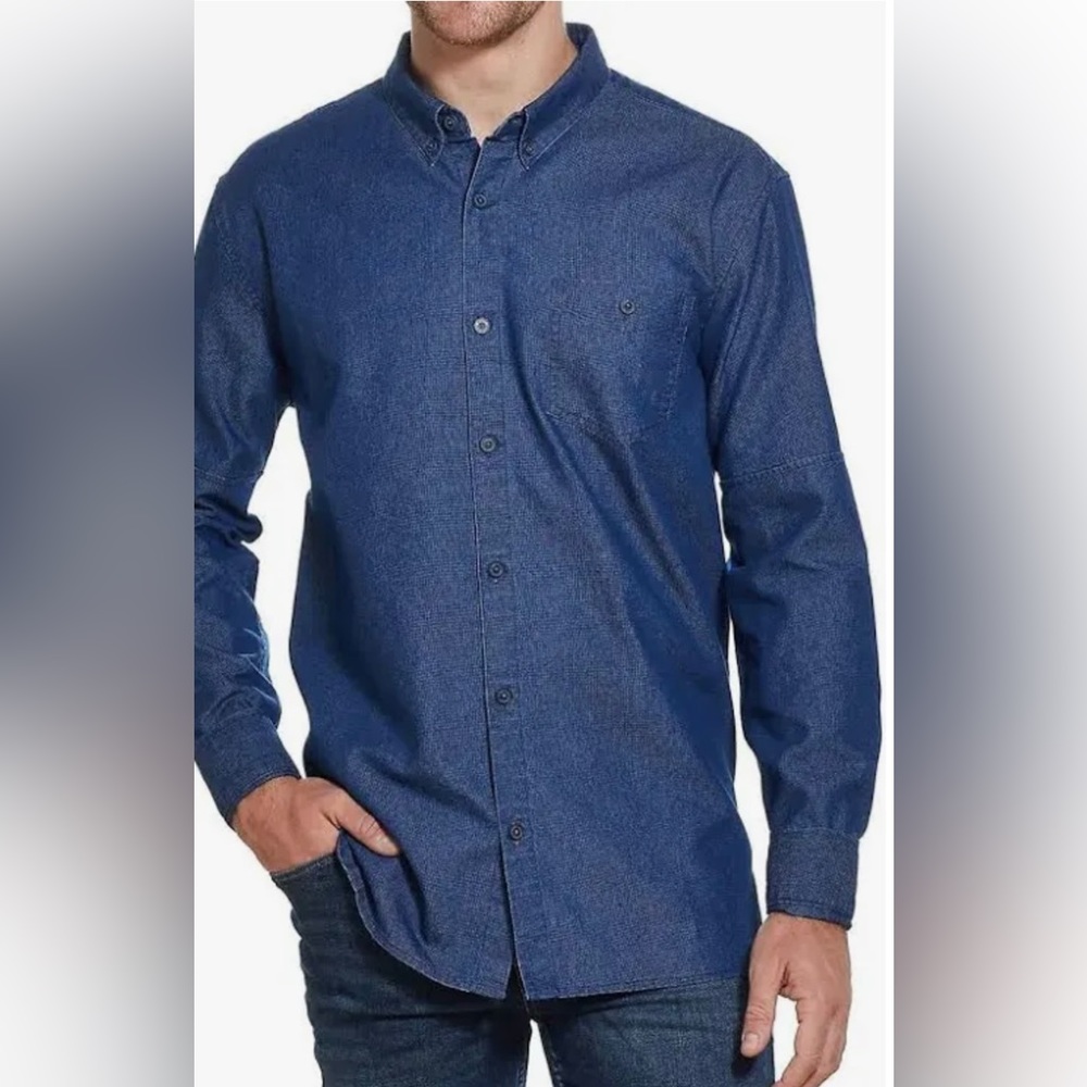 Weatherproof original, vintage,‎ men’s button-down shirt, size large